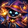 Unique colorful avatar for diverse user review, vibrant and creative for profile use